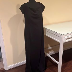 Calvin Klein off the shoulder evening gown, bottom of dress bells out, size 16